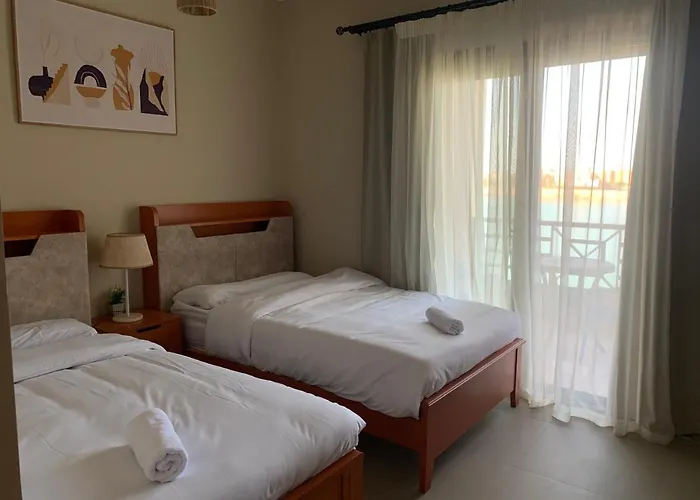 Luxurious With Infinity Private Pool & Jacuzzi Over Sabina Island's Lagoon Villa Hurghada
